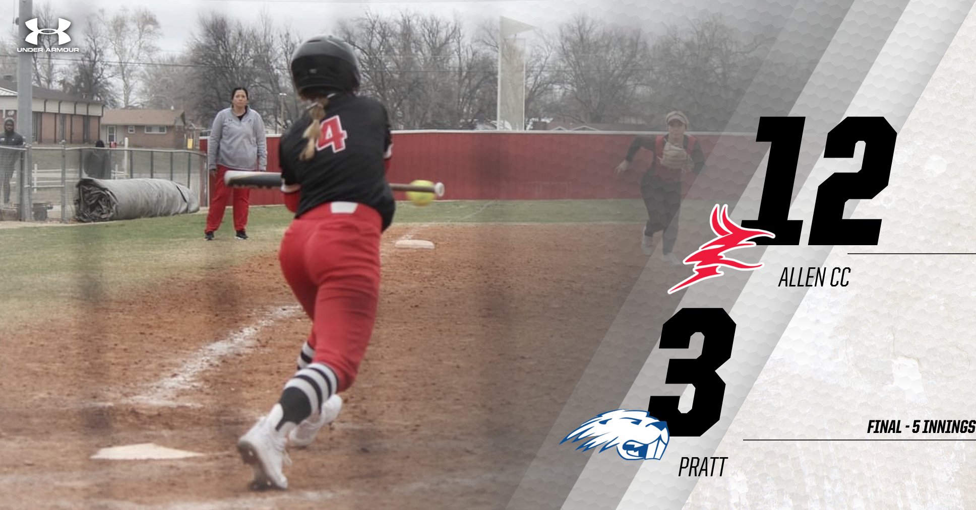 Red Devils Run-Rule Pratt