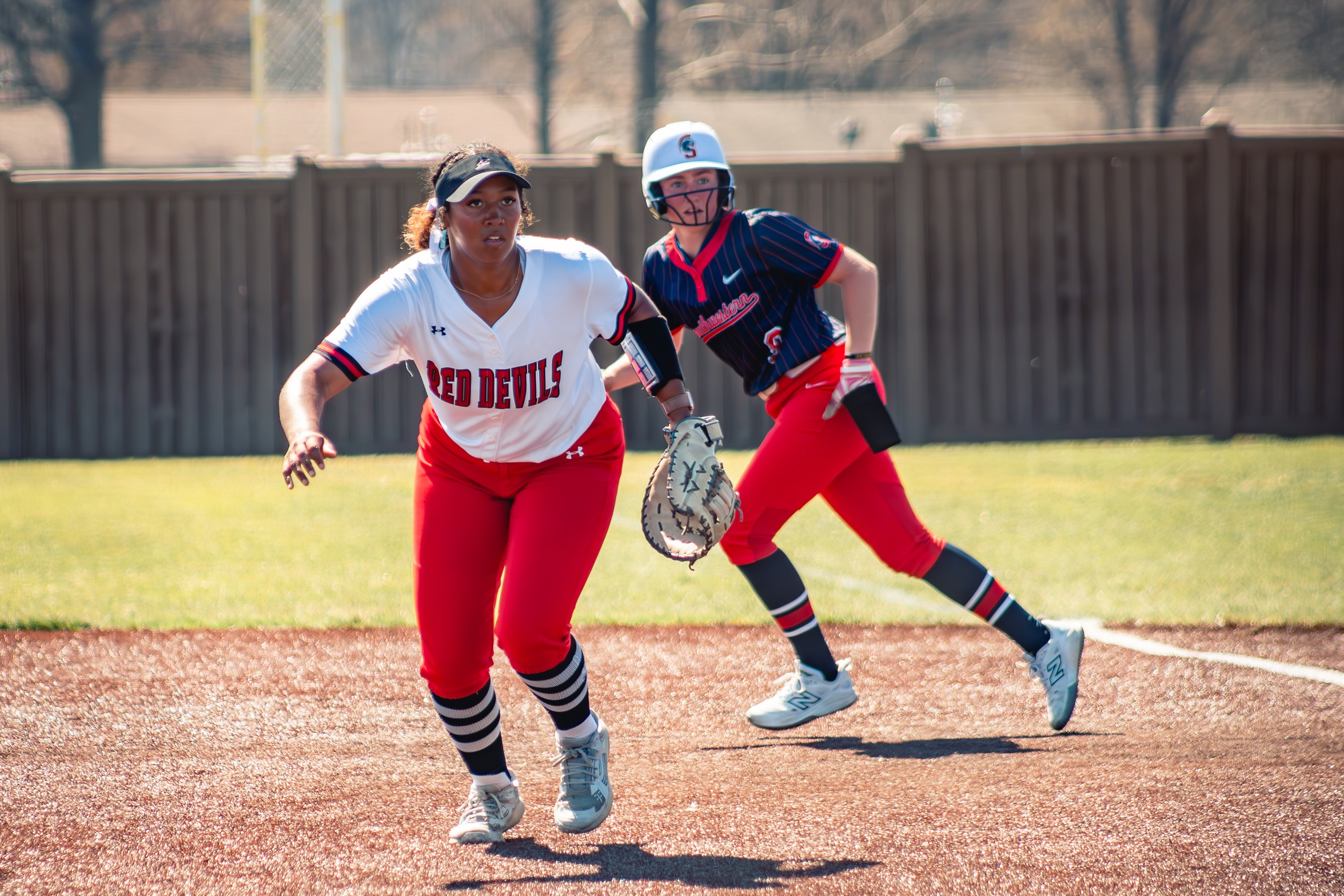 Red Devil Softball Starts Conference Play With Sweep Over Fort Scott.