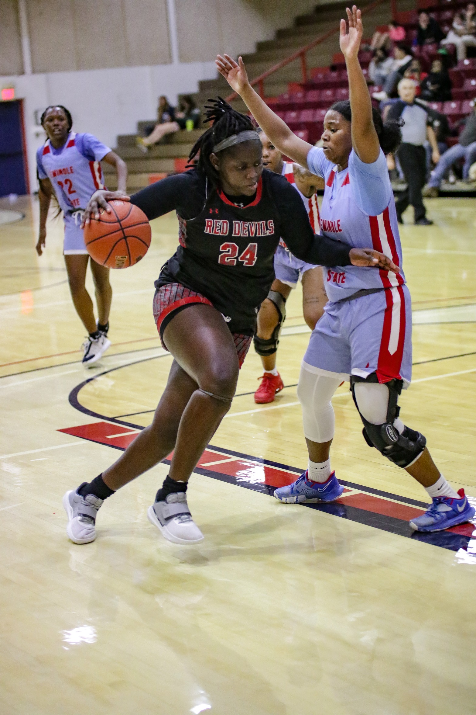 Lady Red Devils Take Win Over Hesston